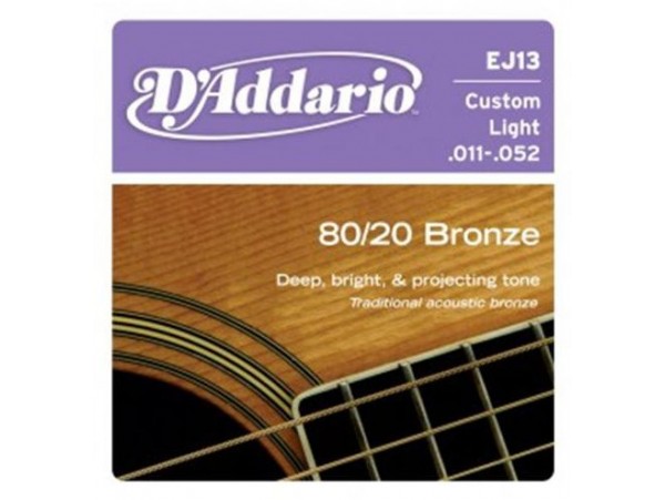 Dây Guitar Acoustic D'addario EJ13